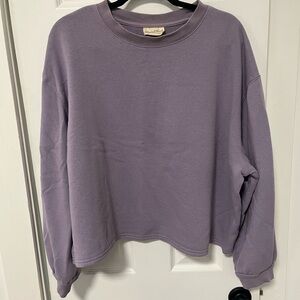Lavender Sweatshirt top